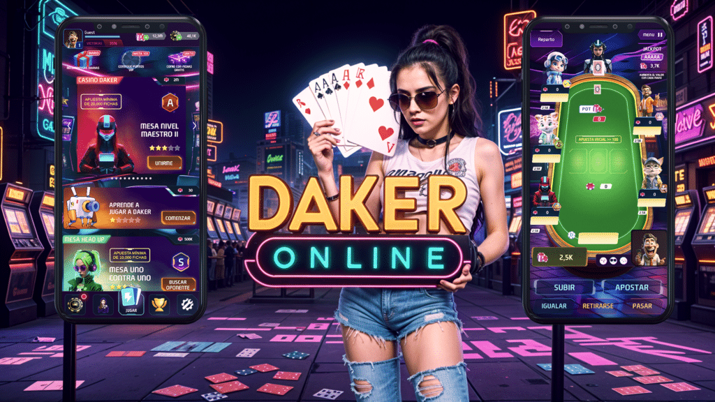 Imagen de Poker decoración Daker Online