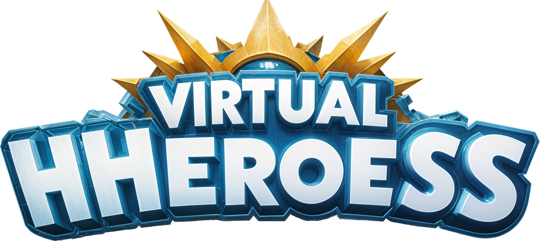 Logotipo de Virtual HHeroeSS en versión reducida.