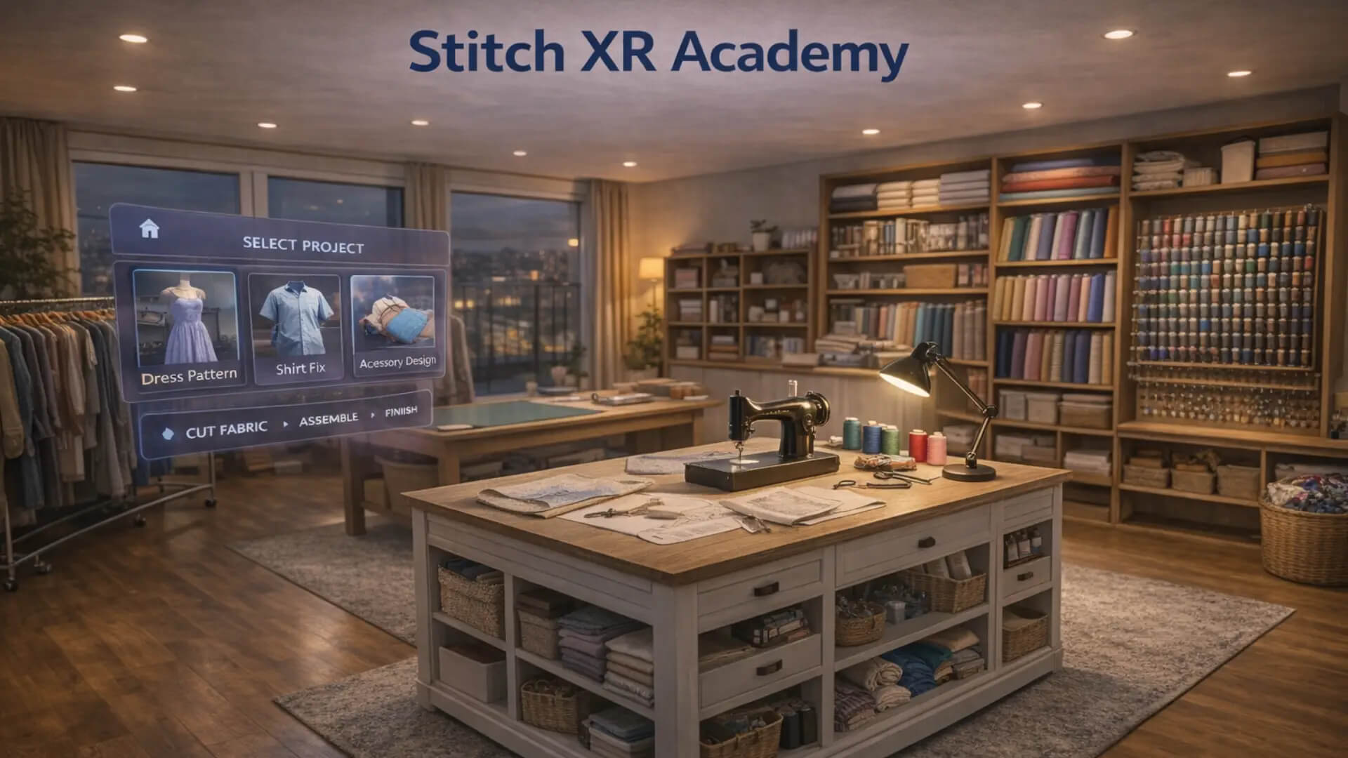 Imagen promocional del juego Stitch XR Designer