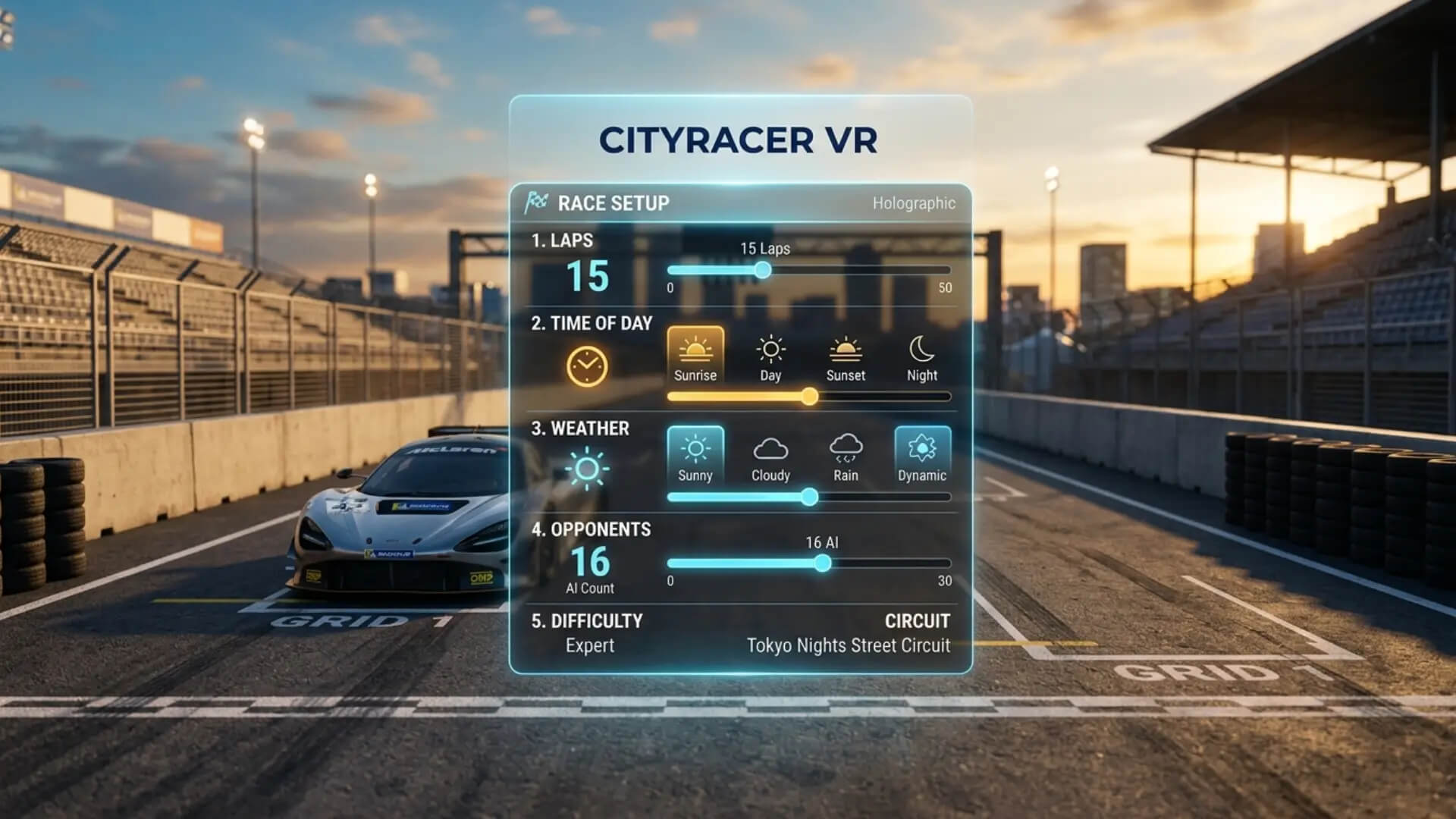 Imagen promocional del juego Cityracer Vr