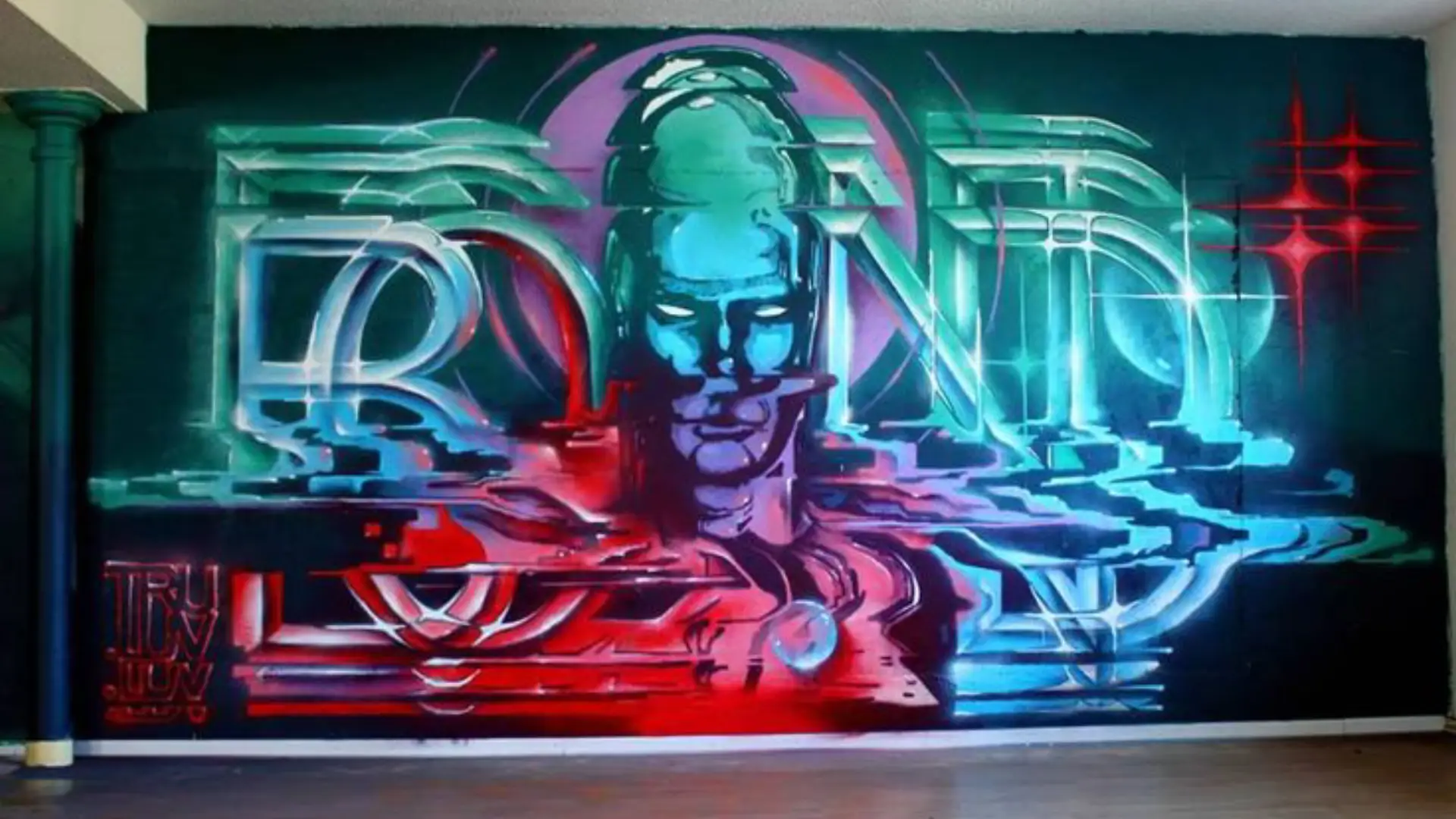 Graffiti de Bond Truluv