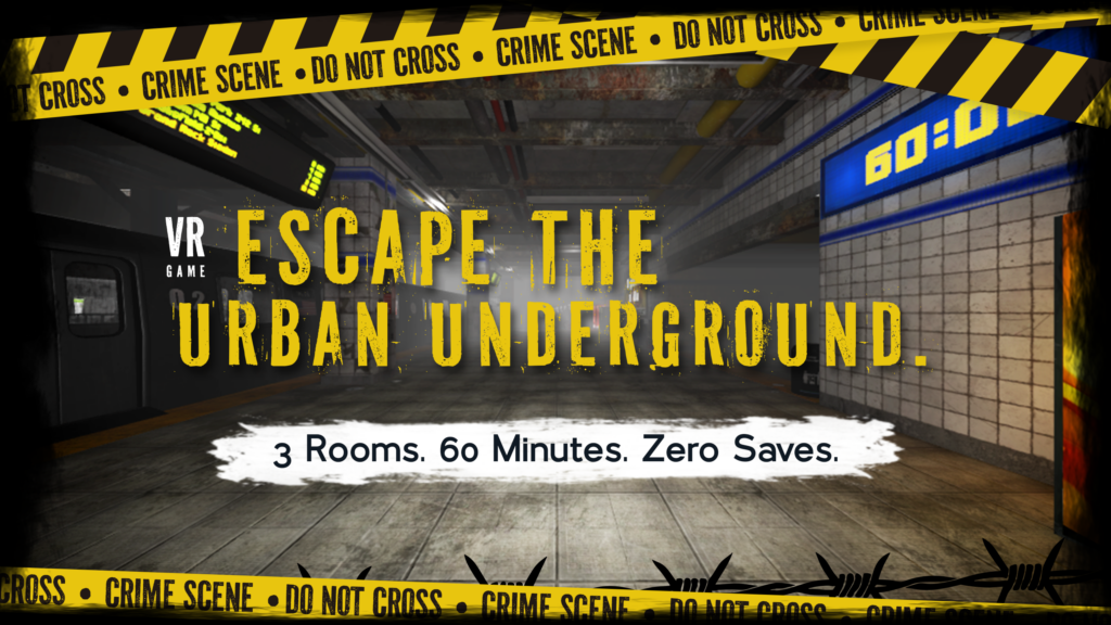 Escape the Urban Underground, escape room de terror en realidad virtual desarrollado por OverFuture