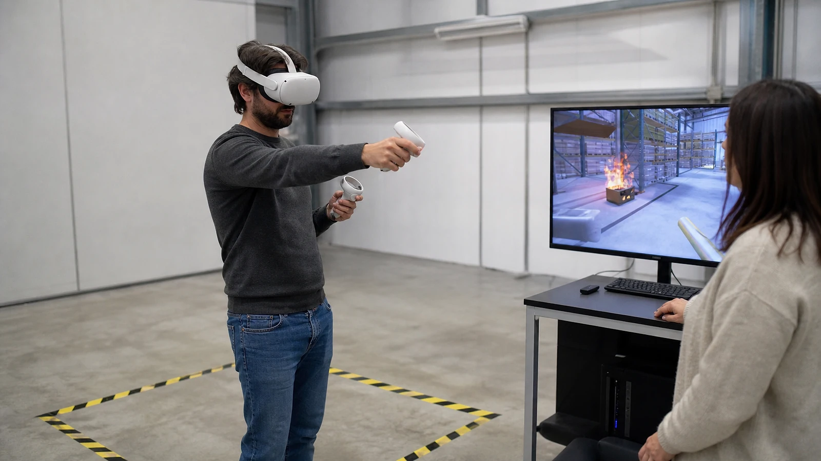 Formación industrial con realidad virtual