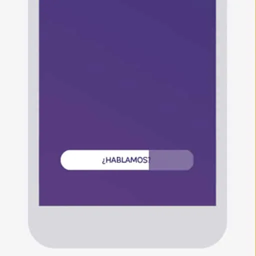 Pantalla de Dixit con el botón para empezar a hablar